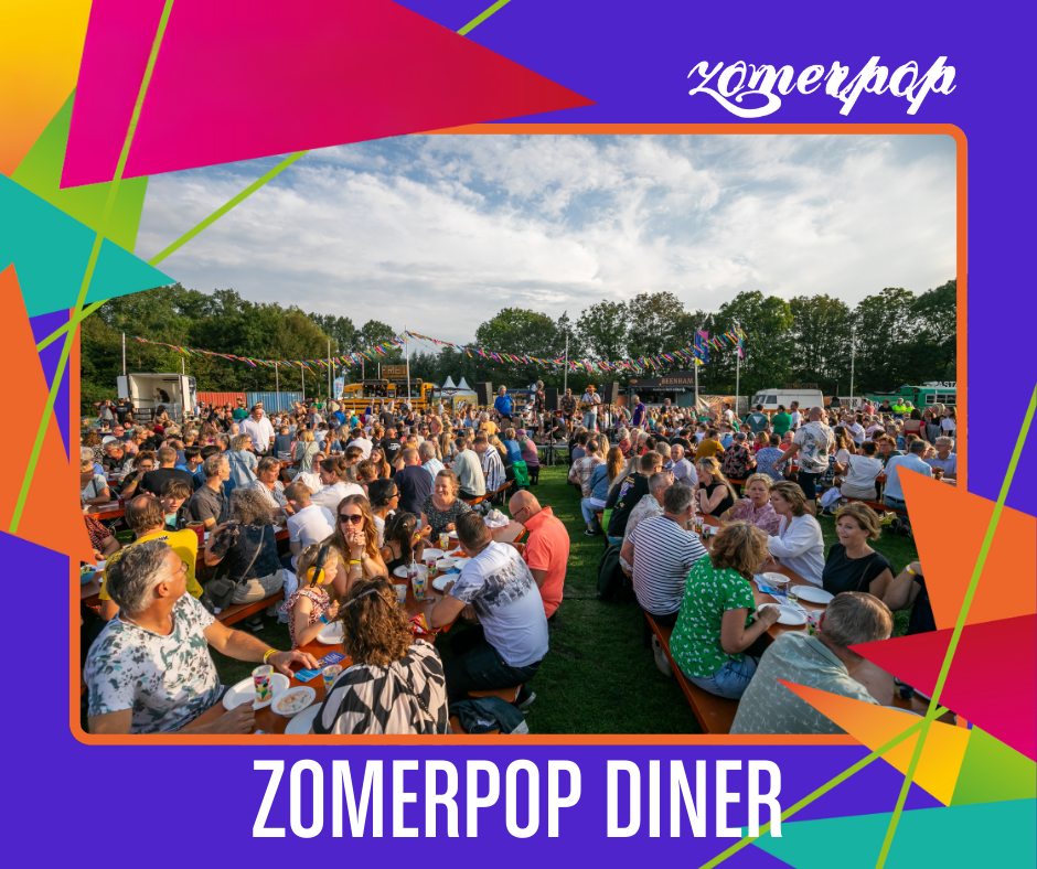Zomerpop Diner (hier aanmelden)